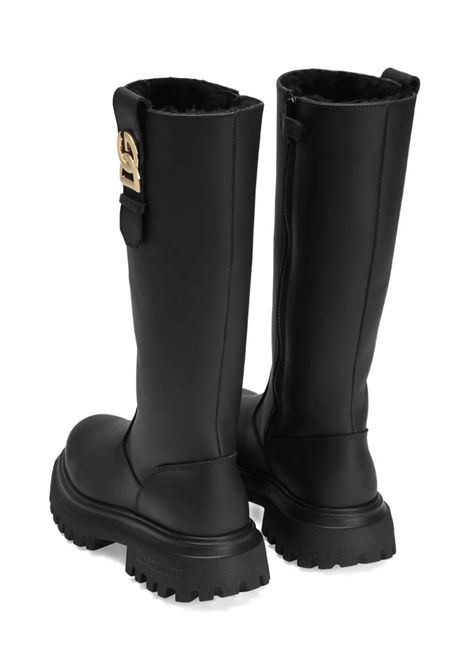 Stivale con logo DOLCE & GABBANA KIDS | D11344 A6L6980999